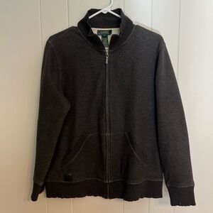 Lauren, Ralph Lauren, full zip‎ light sweatshirt size M